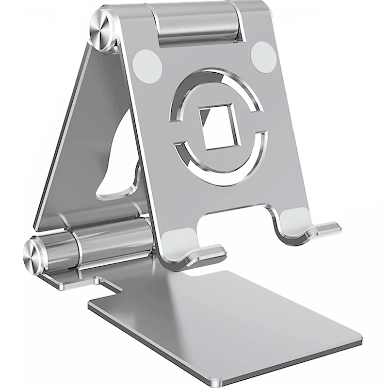 360° Rotation Tablet Stand for Ipad, Adjustable Foldable Tablet Holder,Aluminum Phone Stand Compatible with Ipad Pro/ Air/ Mini